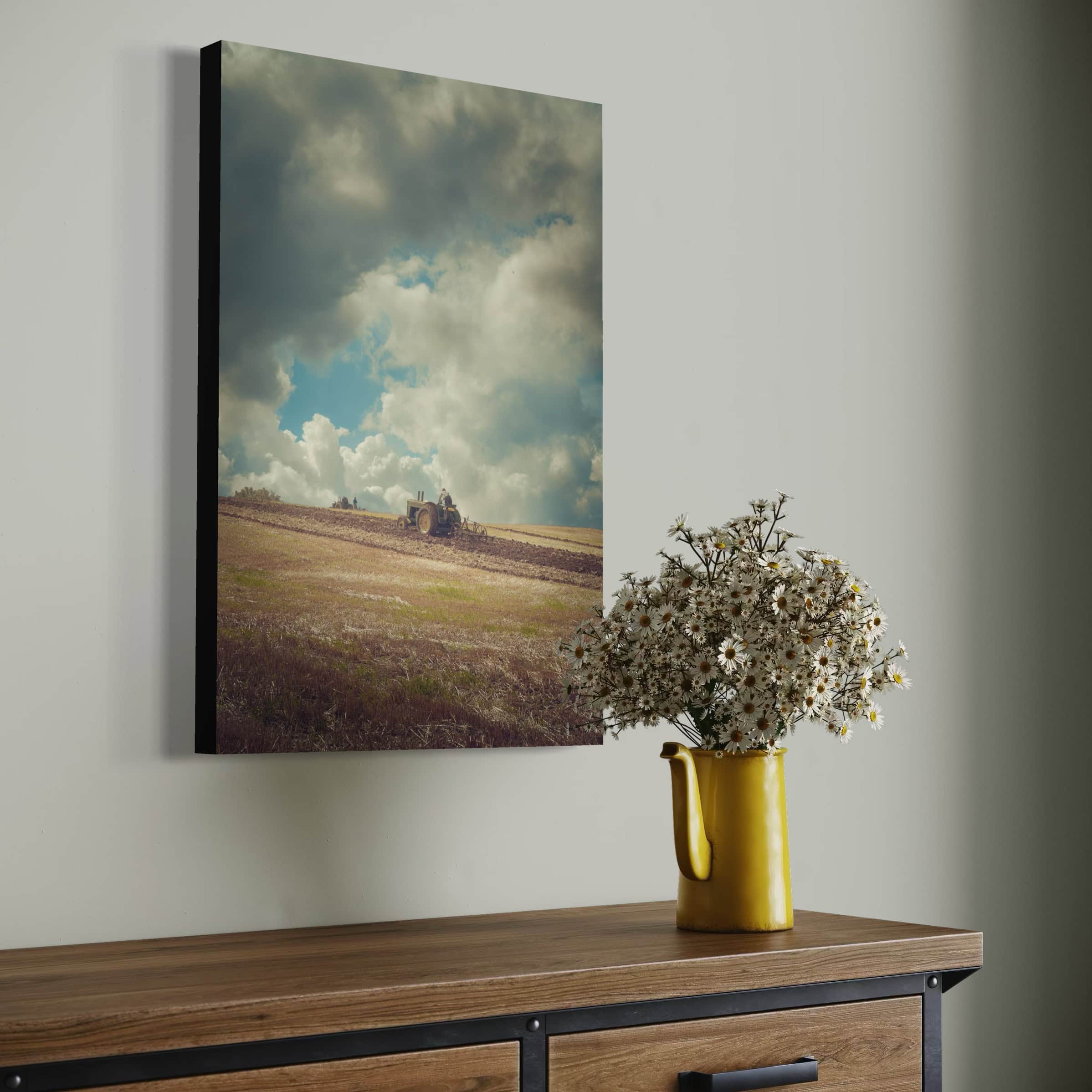 Aeonian Fine Art: Heritage Farming. Rustic textures of Somerset agricultural history. Available as a 100% Cotton Canvas on 1.5-inch (3.8 cm) Latvian Pine or as a Limited Edition Hahnemühle Fine Art Print.