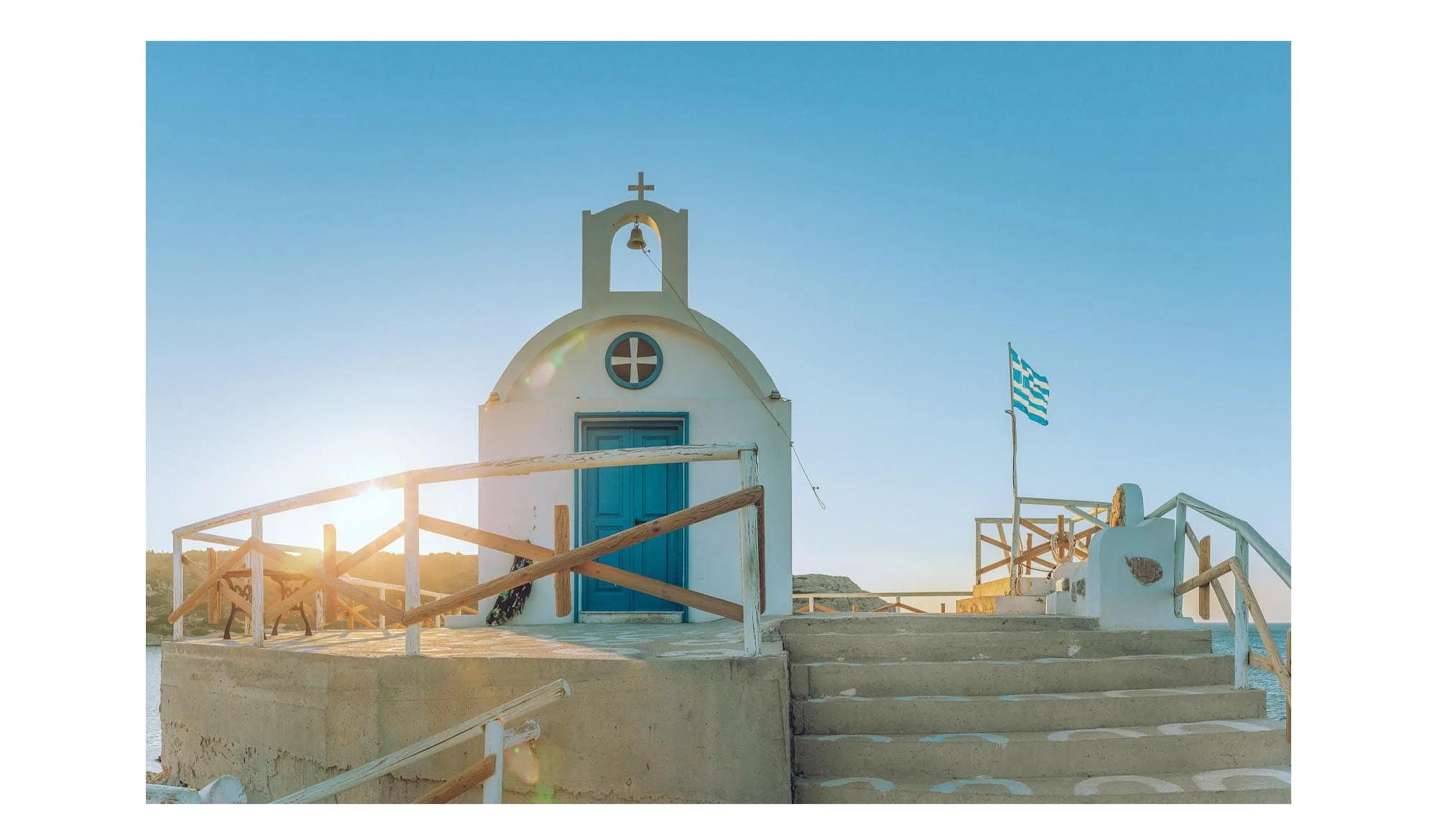 Blue Hues Agios Nikolaos Church
