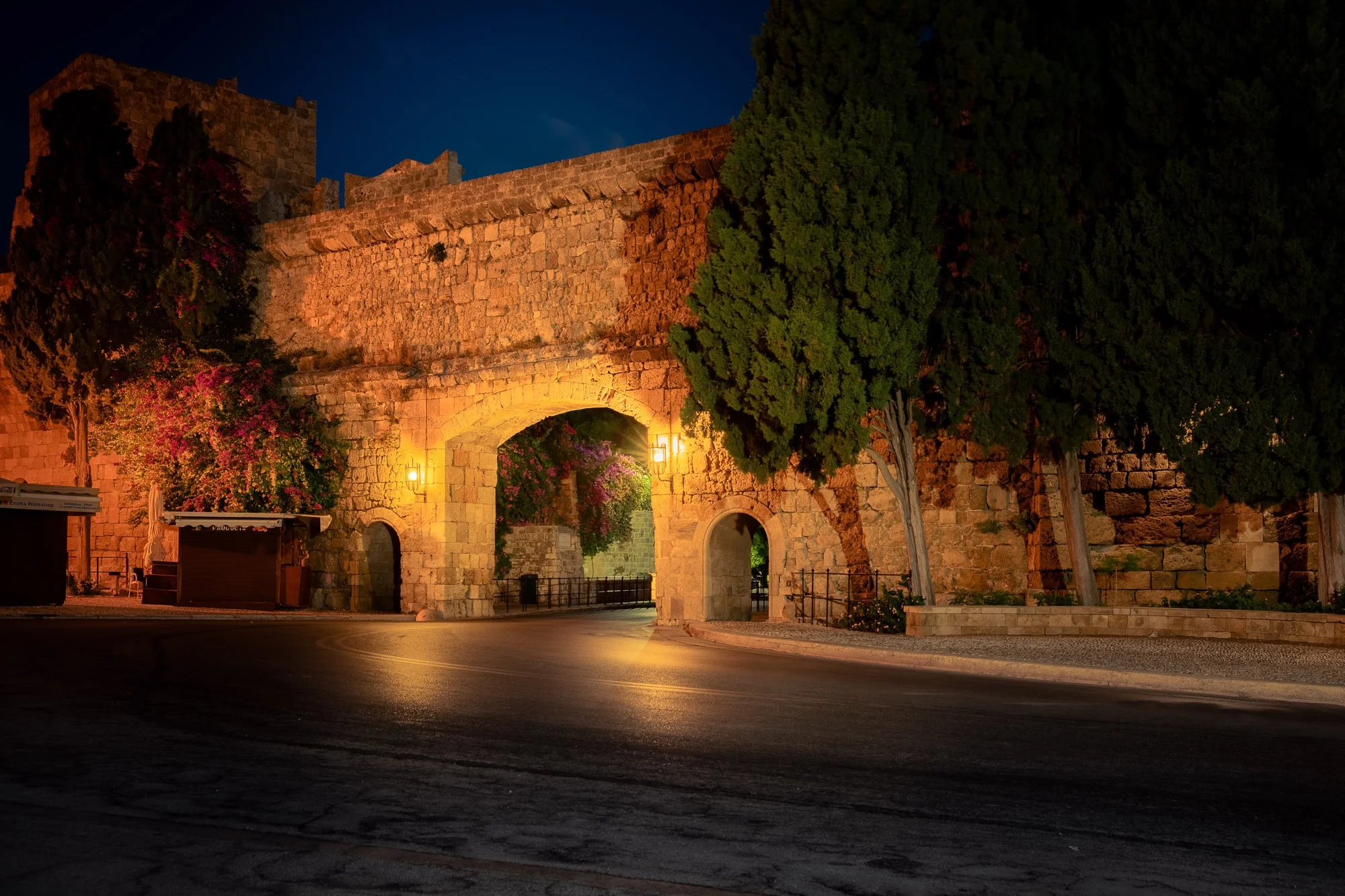 Illumination At Liberty Gate